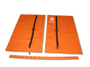 Hobie 14 3pc Trampoline  - Solid Orange Vinyl22oz + Lacing Lines included - Foto 1 di 3