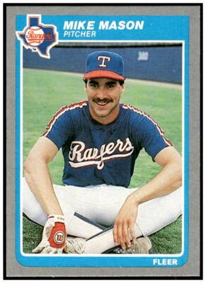 1985 Fleer #562 Mike Mason NM - Image 1 of 2