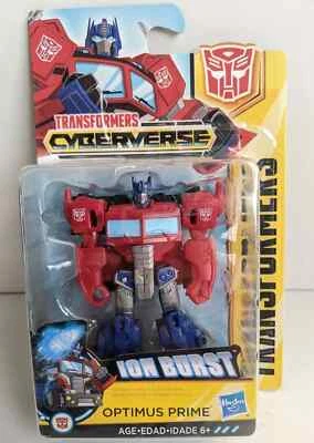 2017 Transformers Cyberverse - Scout Class - Ion Burst - OPTIMUS PRIME - MOC - Image 1 of 2