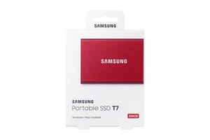 8806090312465 Samsung Portable SSD T7 500 GB Rot Samsung - Bild 1 von 12