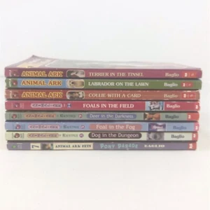 Lot of 8 Animal Ark Books Ben M. Baglio Dog Foal Deer Pony Terrier Homeschool - Picture 1 of 12