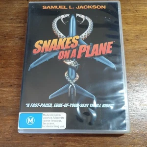 Snakes on a Plane DVD R4 FREE POST Samuel L. Jackson Thriller - Picture 1 of 5