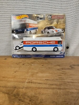 2023 Hot Wheels Team Transport #61 Porsche 959 (1986) & Euro Hauler - Image 1 of 2