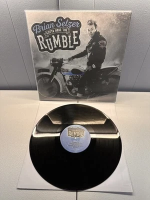 Brian Setzer  - Gotta Have A Rumble - New (Vinyl) LP Record - Image 1 of 3