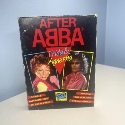 After ABBA 2 Cassette Tape Box set Frida & Agnetha Ditti Pickwick DTO 10301 Rare - Image 1 of 4