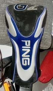 Cubierta para la cabeza del conductor PING G2 azul negro gris tejido estilo barril ajuste elástico - Imagen 1 de 5