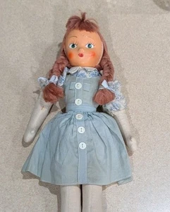 Antike Zauberer von Oz Dorothy Puppe Sägemehl Körper  - Bild 1 von 16