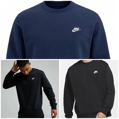 Nike Mens Club Crew Neck Fleece Sweatshirt - Image 1 of 4