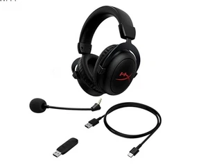 HyperXCloud Core-Kabelloses Gaming-Headset Schwarz Kabellos Wi-Fi - Bild 1 von 6