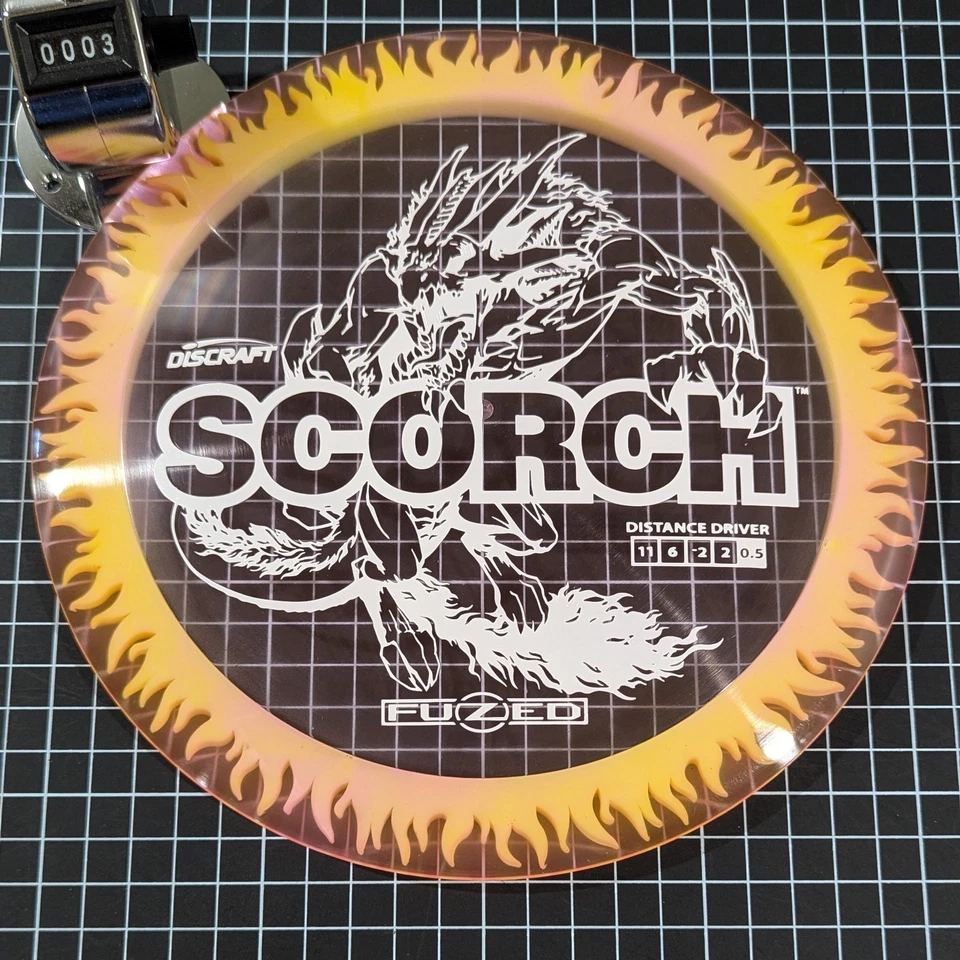 Discraft FuZeD Z Scorch with Flame Distance Driver (Pick Your Disc) Bomber Discs - Image 1 of 1