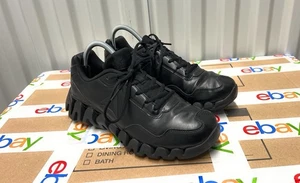 Reebox Men’s Zigzag Running Shoes Work Sneaker Black Size 8 - Picture 1 of 7