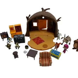 Juego Casa Marsha y el Oso Cierre Abierto Sala Estatuillas Muebles - Imagen 1 de 6