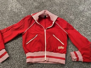 VTG 70s Odlo Norway Track Jacket Red Striped Women’s small - Picture 1 of 6