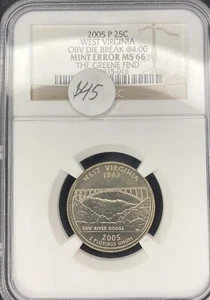2005 West Virginia OBV Die Break - Picture 1 of 2