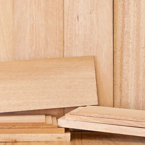 Madera dimensional de caoba africana de 1/8", 1/4" y 3/4"" S4S - Imagen 1 de 4
