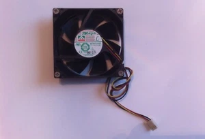 Desktop Case Fan Magic MGT8012LS-A25 80mm x 25mm DC 12V 0.12A 3-pin working - Picture 1 of 4
