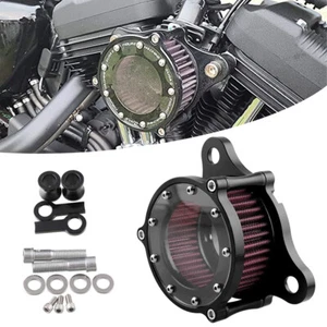 Motorcycle Air Cleaner Intake Filter For Harley Sportster XL 883 1200 Custom US - Picture 1 of 10