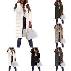 Ladies Parka  Padded Jacket for Winter in White  Keep Yourself Warm and Stylish