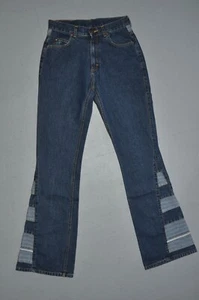 Ms. Lee Vintage 90s 90er Flare Jeans Schlaghose Patchwork 70er Retro Gr. 28/33 - Imagen 1 de 6