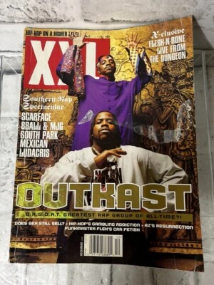 XXL Magazine OUTKAST December 2000 Vol #21 Vintage Hip Hop R&B - Image 1 of 4
