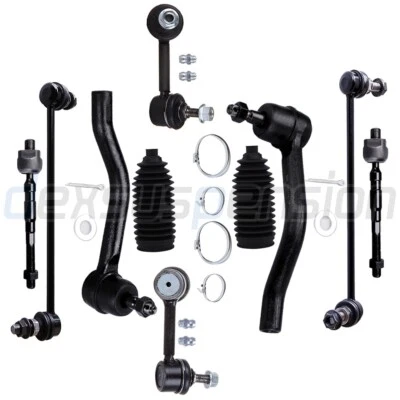 10x Kit de extremo de barra estabilizadora delantera trasera interior exterior Nissan Altima 2007-2013 Foto 1 de 4