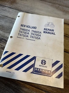 New Holland TN-60DA/70DA/75DA Tractor Transmission Service Shop Repair Manual - Picture 1 of 8