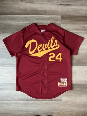 Arizona State Sun Devils Jersey Mens XL Barry Bonds Majestic 24 Red Gold Cover