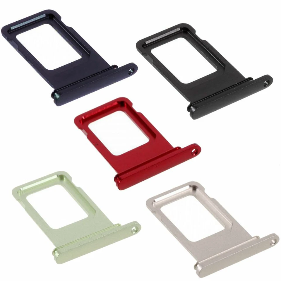 SIM-Tray zu Apple iPhone 12 Kartenhalter Single Slot Schlitten Rahmen Simkarte