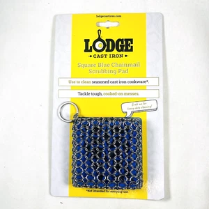 Almohadilla de fregado de acero inoxidable y sartén de hierro fundido de silicona Lodge - Imagen 1 de 2