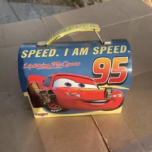 Disney PIXAR Autos I Am Speed 95 Arbeiter Brotdose Blechdose Co - GEBRAUCHT McQueen - Bild 1 von 8