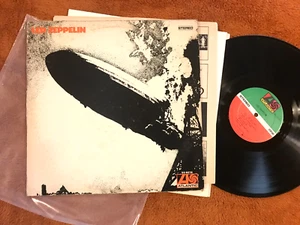 Led Zeppelin I 1st Self Titled s/t 1969 sd8216 debut s/t re '75 LP reissue PR LW - Picture 1 of 12