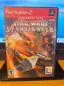 Star Wars Starfighter PS2 (PlayStation 2, 2002) Complete With Manual - Picture 1 of 6