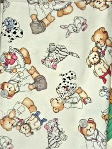 Lucy & Me for Hi-Fashion Fabrics quilt fabric 1.5yds Novelty  Bears - Picture 1 of 2