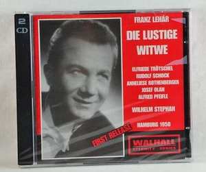STEPHAN - LEHAR Die lustige Witwe - Hamburg 1950 - Walhall 2 CD - Picture 1 of 2