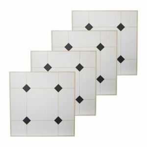 Vinyl floor tiles self adhesive easy to fit flooring DIY kitchen bathroom home
