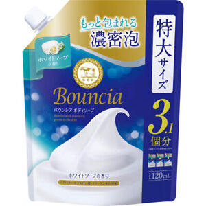 Kyoshinsha Milk Soap Bouncia Body Soap White Soap Scent Refill 1120ml Personal