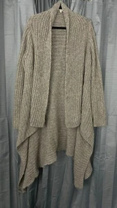 Elisabetta Collezione Cardigan Maglione Donna XL Marrone Mohair Lana Lagenlook Boho - Foto 1 di 16