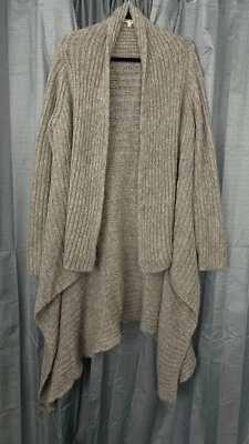 Cárdigan Suéter Colección Elisabetta Mujer XL Marrón Mohair Lana Lagenlook Boho Foto 1 de 4