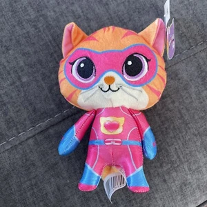 Disney Junior SuperKitties GINNY Kitten 7" Plush Toy Stuffed Animal - Imagen 1 de 5