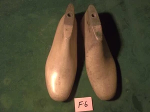 Pair Vintage 1963 Wood Size 9 D USM-TW Gardiner A5976 Shoe Factory Last #F-6 - Picture 1 of 7