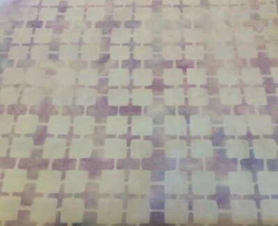 ROBERT KAUFMAN - BATIK ARTESANAL - CUADROS #17754-21 - LILA-- POR YARDA Foto 1 de 2