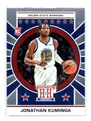 2021  Panini Chronicles #649 Jonathan Kuminga Rookie Hometown Heroes Chrome - Image 1 of 2