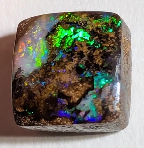 5.5ct Boulder Matrix Opal Square Cushion QLD! - Picture 1 of 13