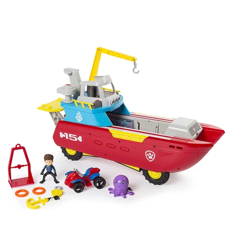 Nickelodeon Paw Patrol Sea Patroller Vehicle with Lights & Sounds (Used) Cover
