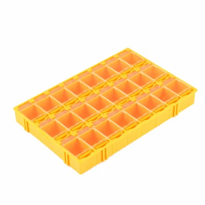 Plastic 24 Compartments Electronic Components Storage Box Case - Image 1 of 3