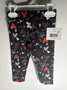 Girls 6-9 Month Valentine Days Leggings  - Picture 1 of 5