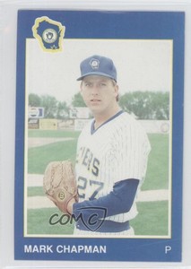 1988 Grand Slam Beloit Brewers Mark Chapman #10