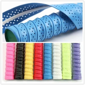 5X Mango Sobredeslizante Sobreempuñadura Tenis Pesca Bádminton Raqueta Empuñadura Pegamento Manual - Imagen 1 de 6
