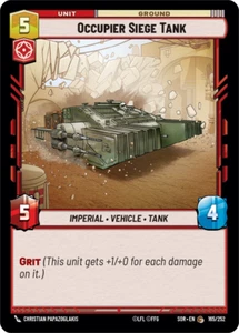 Occupier Siege Tank - Aggression - Spark of Rebellion TCG - Picture 1 of 1