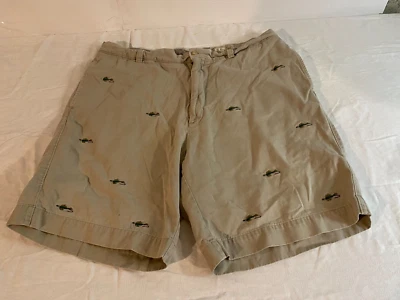 Men's Berle Vintage Fishing Lure Theme Embroidered Shorts - Size 40 - Image 1 of 4
